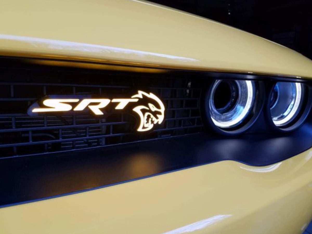 SRT Hellcat LED Badge