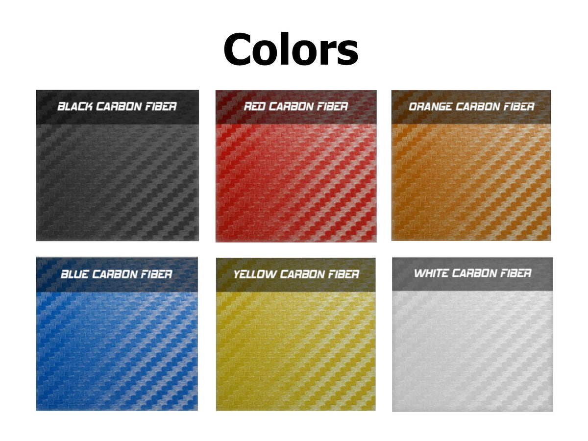 2015-23 Mustang - Passenger Dash Strip Accent Decal Kit