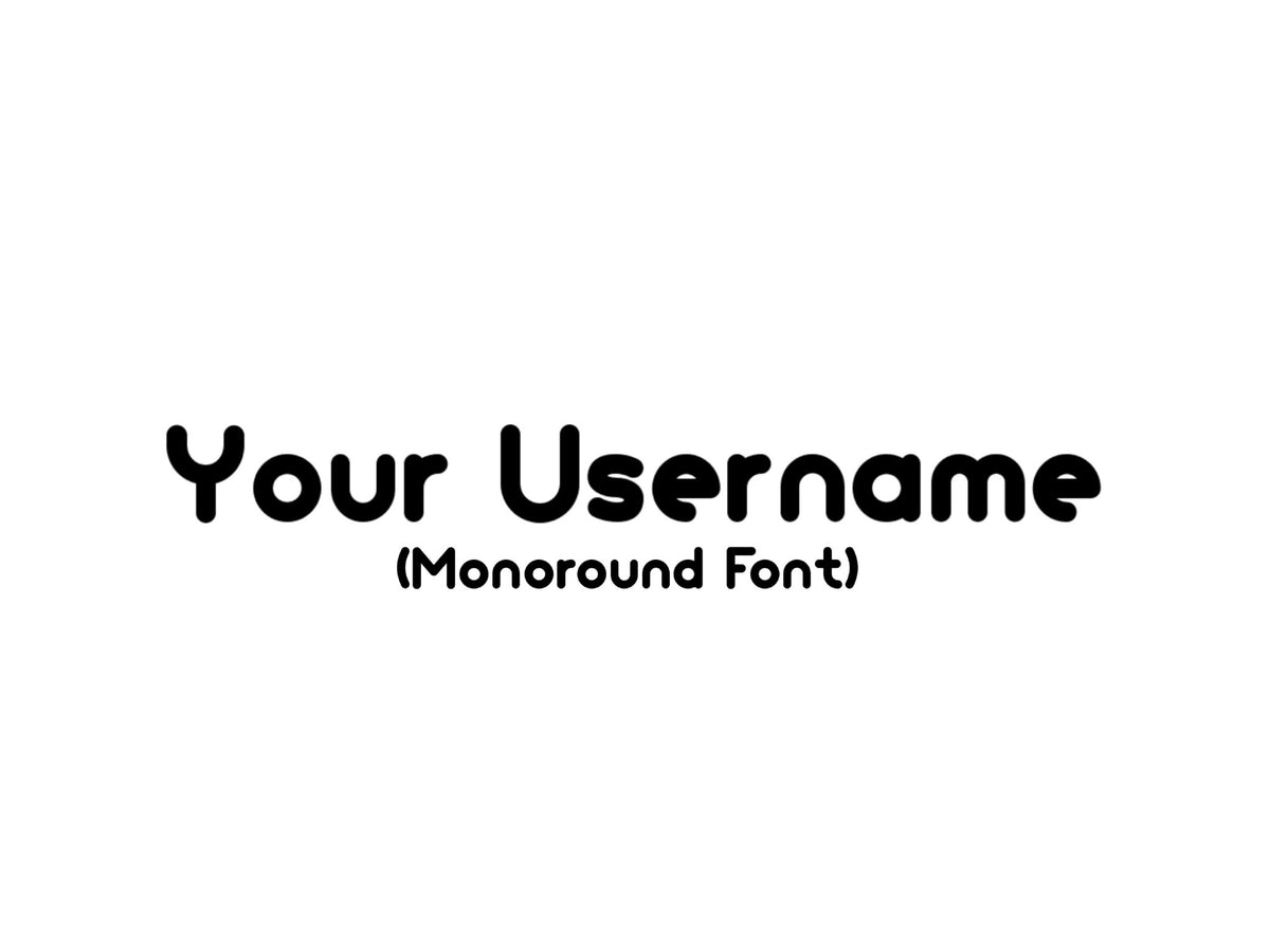 11" x 60" Decal - Cut In Banner