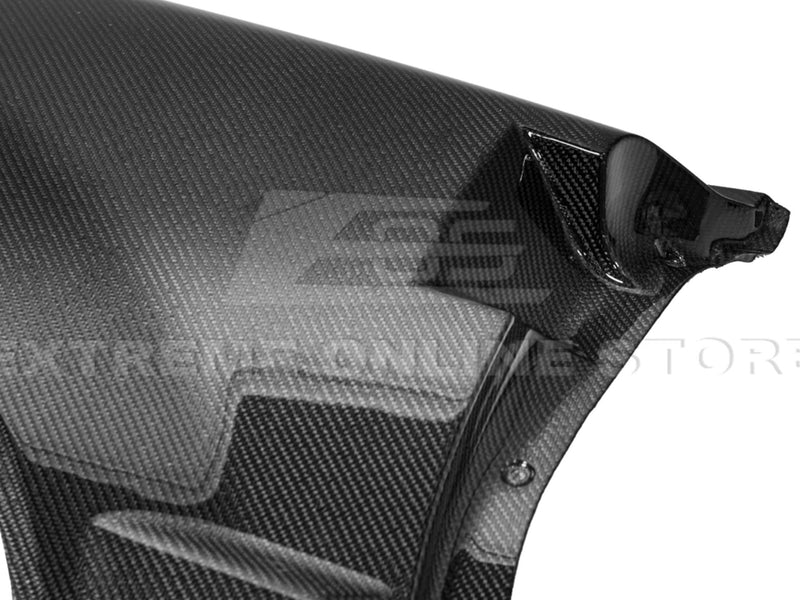 2005-13 Corvette - ZR1 Style Rear Side Fenders - Carbon Fiber