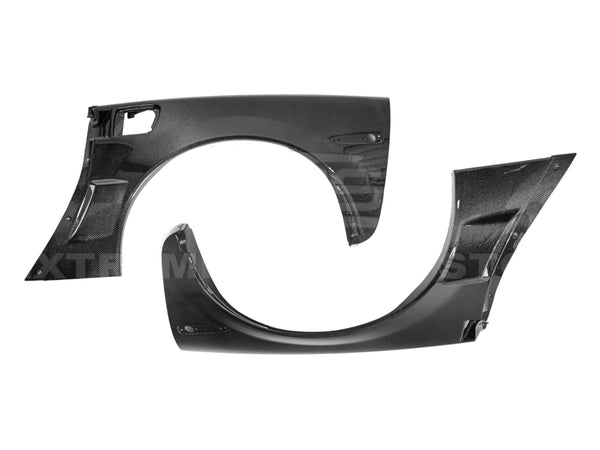 2005-13 Corvette - ZR1 Style Rear Side Fenders - Carbon Fiber