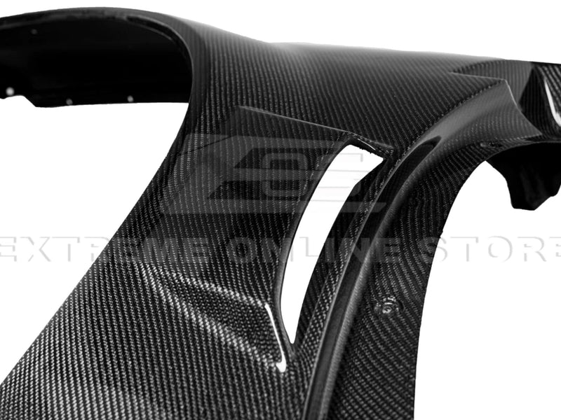 2005-13 Corvette - ZR1 Style Rear Side Fenders - Carbon Fiber