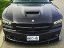 2006-10 Charger SE/SXT/RT/SRT8 - 2PC Front Splitter - Aluminum Composite
