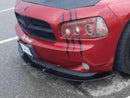 2006-10 Charger SE/SXT/RT/SRT8 - 2PC Front Splitter - Aluminum Composite