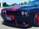 2008-14 Challenger RT SXT - 2PC Front Splitter - Aluminum Composite