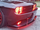 2008-14 Challenger RT SXT - 2PC Front Splitter - Aluminum Composite