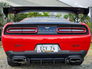 2008-15 Challenger - GTC-300 Adjustable 67" Wing Spoiler - Carbon Fiber