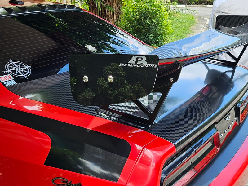 2008-15 Challenger - GTC-300 Adjustable 67" Wing Spoiler - Carbon Fiber