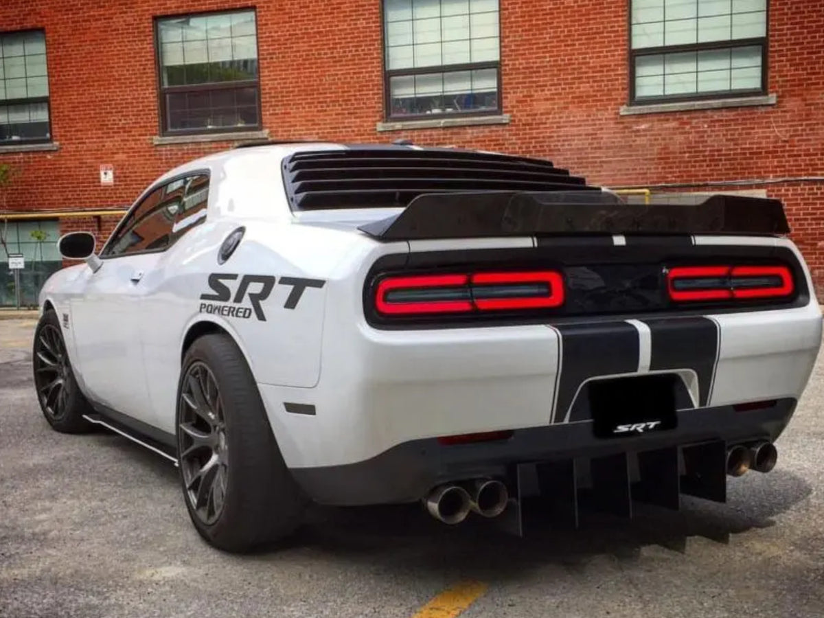 2008-23 Challenger - 2PC Side Splitters - Aluminum Composite