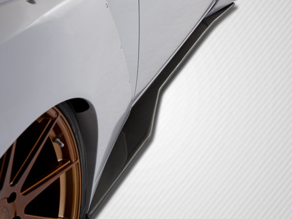 2008-23 Challenger - Circuit Side Skirts - Carbon Fiber