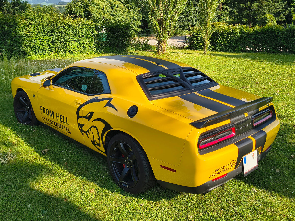 2008-23 Challenger - Torch Rear Window Louver