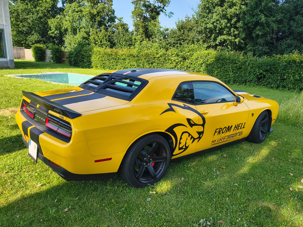2008-23 Challenger - Torch Rear Window Louver