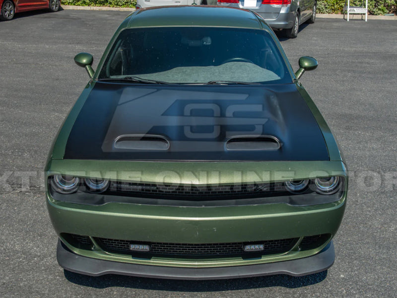 2008-24 Challenger - Hellcat RedEye Style Hood - Aluminum