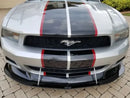 2010-12 Mustang Stillen Lip - 2PC Front Splitter - Aluminum Composite
