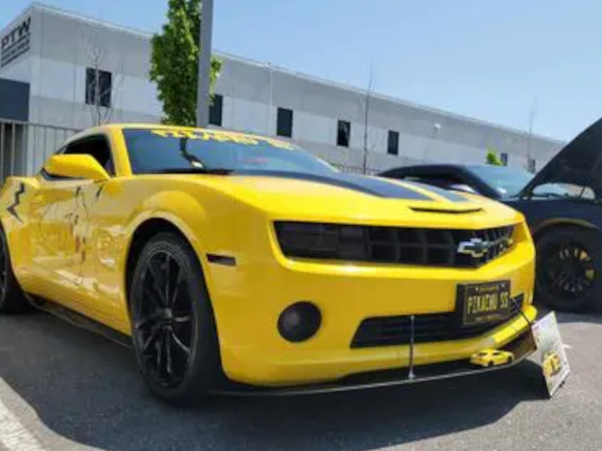 2010-13 Camaro SS - 2PC Front Splitter - Aluminum Composite