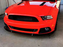 2010-14 Mustang - 2PC Front Splitter - Aluminum Composite