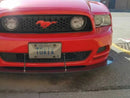 2010-14 Mustang - 2PC Front Splitter - Aluminum Composite
