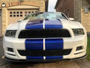 2010-14 Mustang - 2PC Front Splitter - Aluminum Composite