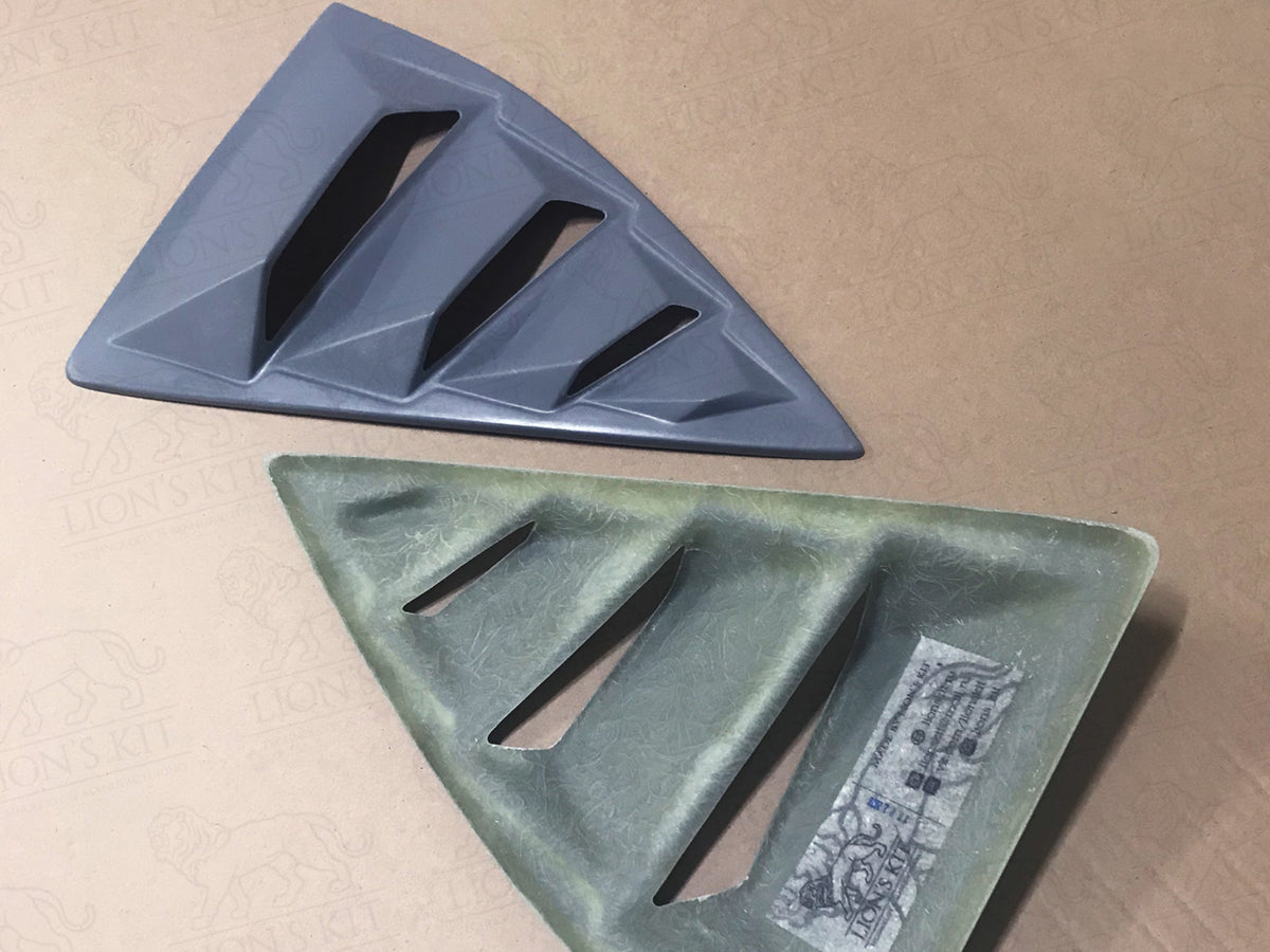 2010-15 Camaro - 1/4 Window Louvers V1
