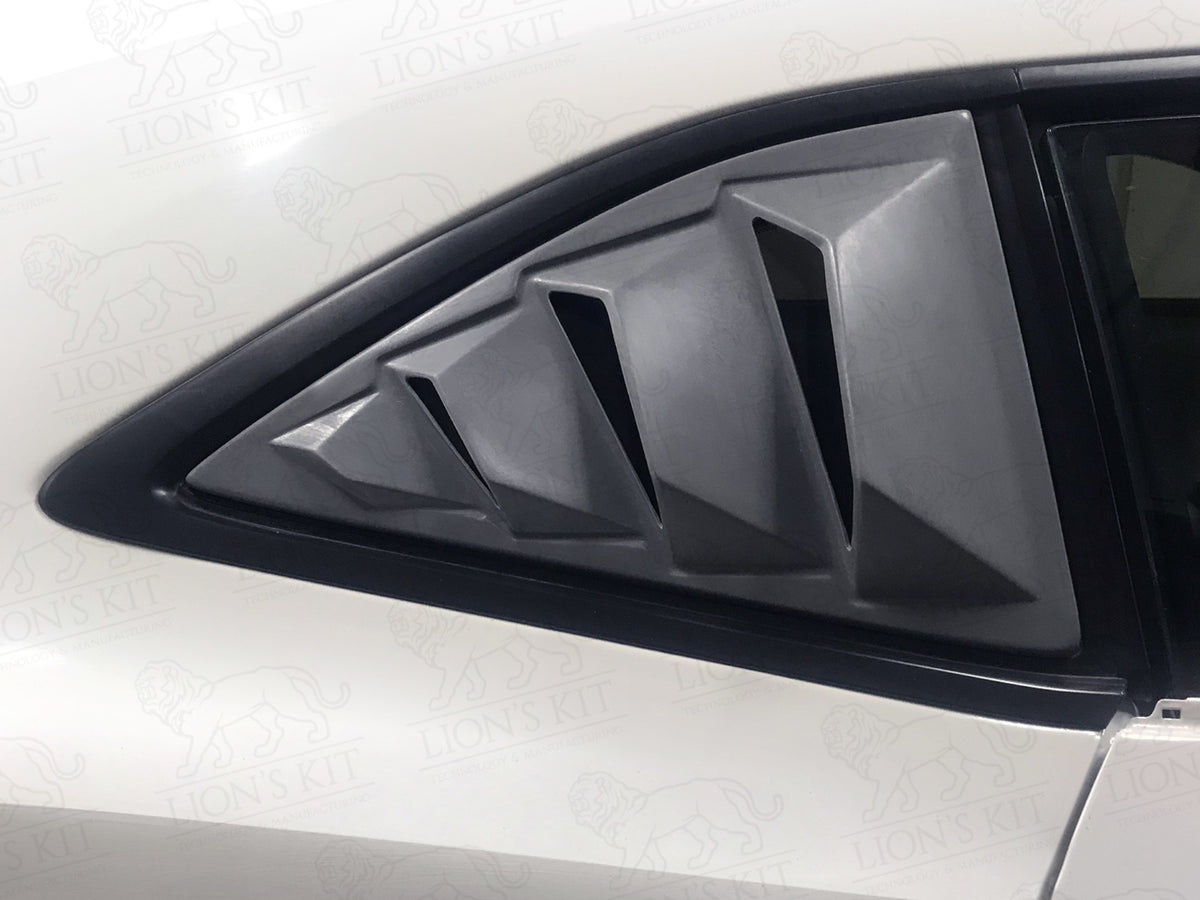 2010-15 Camaro - 1/4 Window Louvers V1