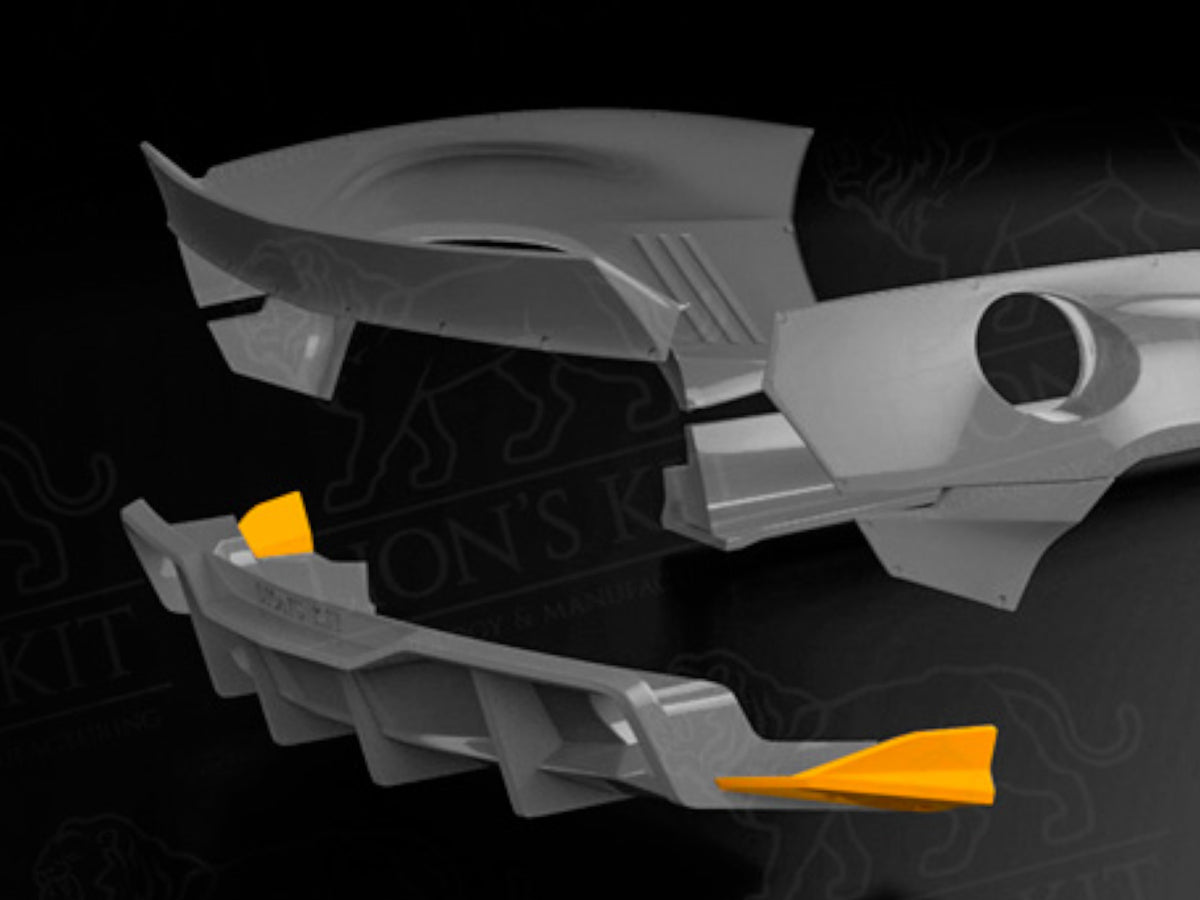 2010-15 Camaro - Rear Diffuser V1