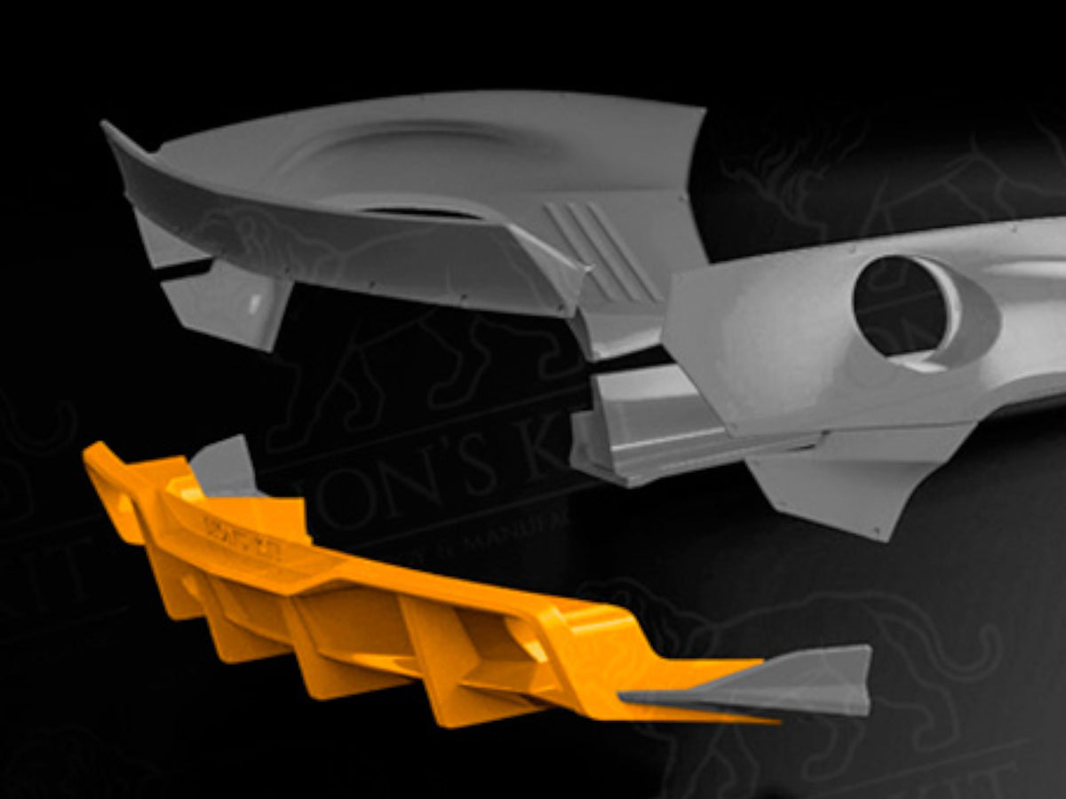 2010-15 Camaro - Rear Diffuser V1