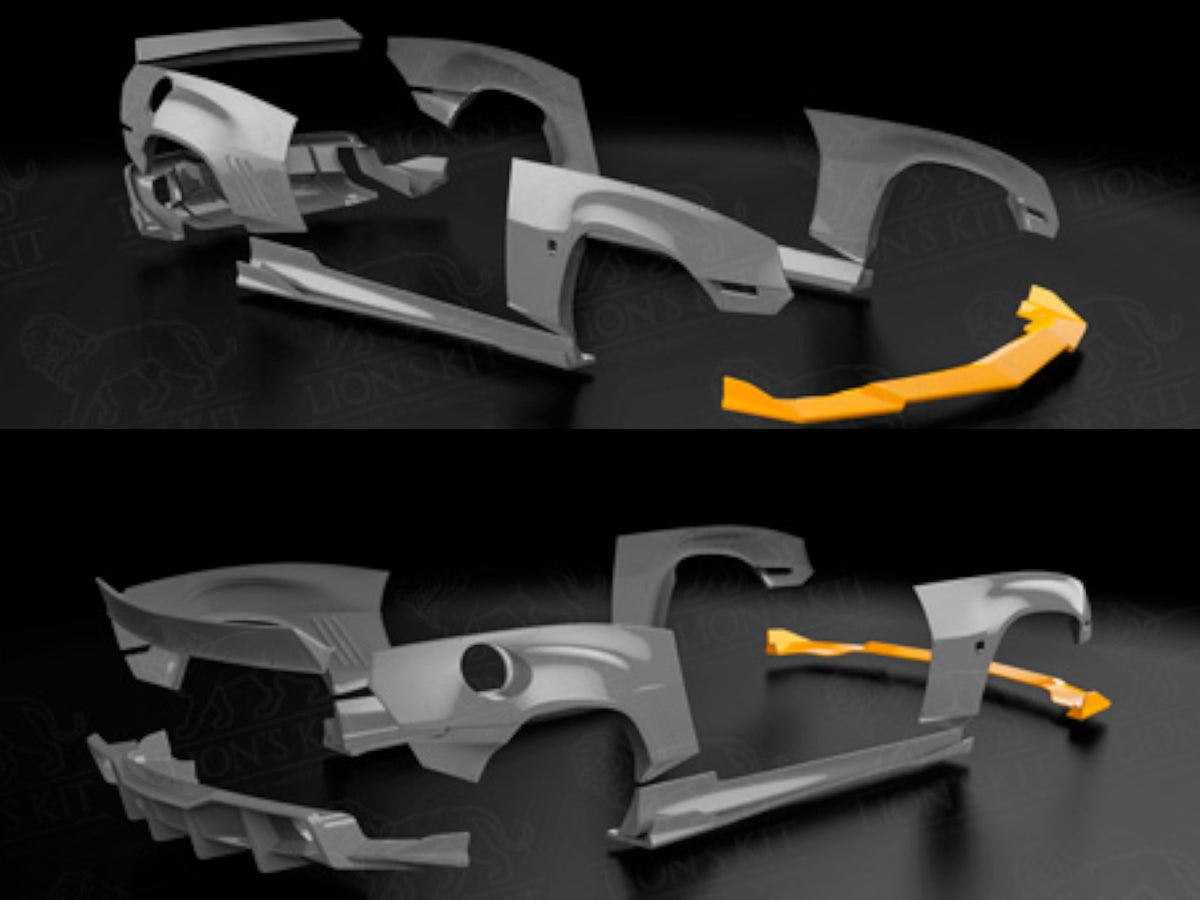 2010-15 Camaro RS - Front Lip Splitter V1