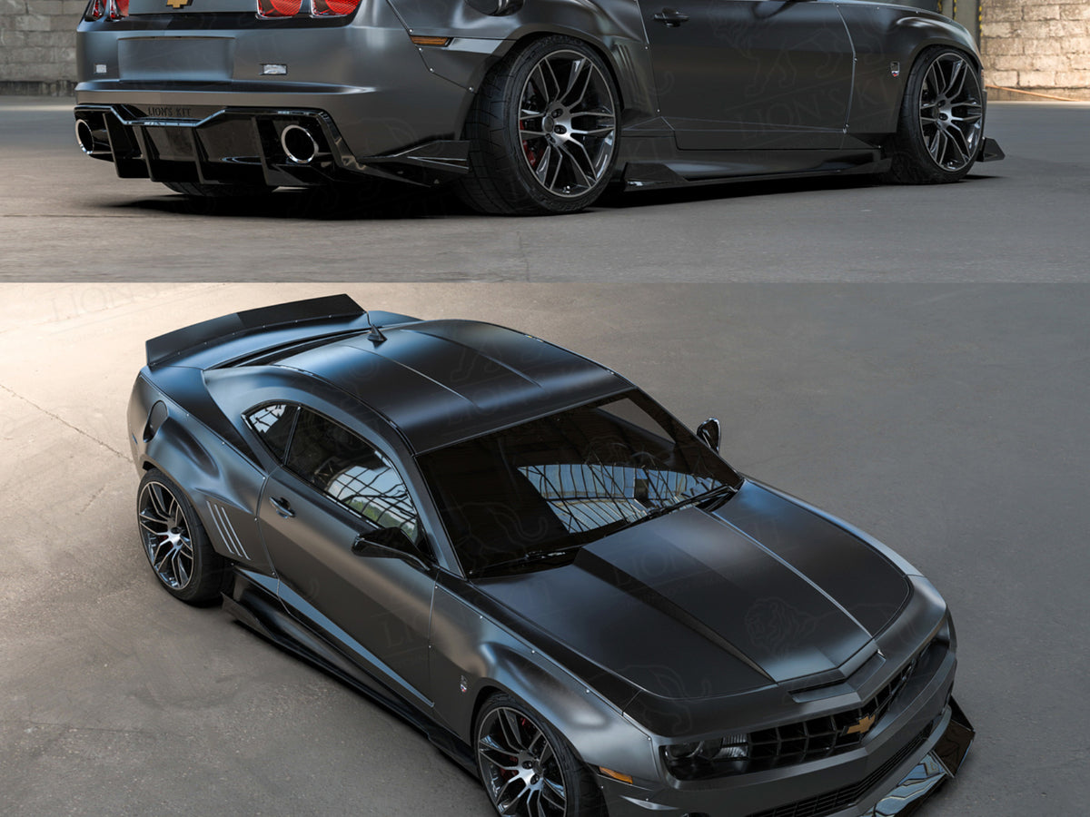 2010-15 Camaro - Side Skirts Side Splitters V1