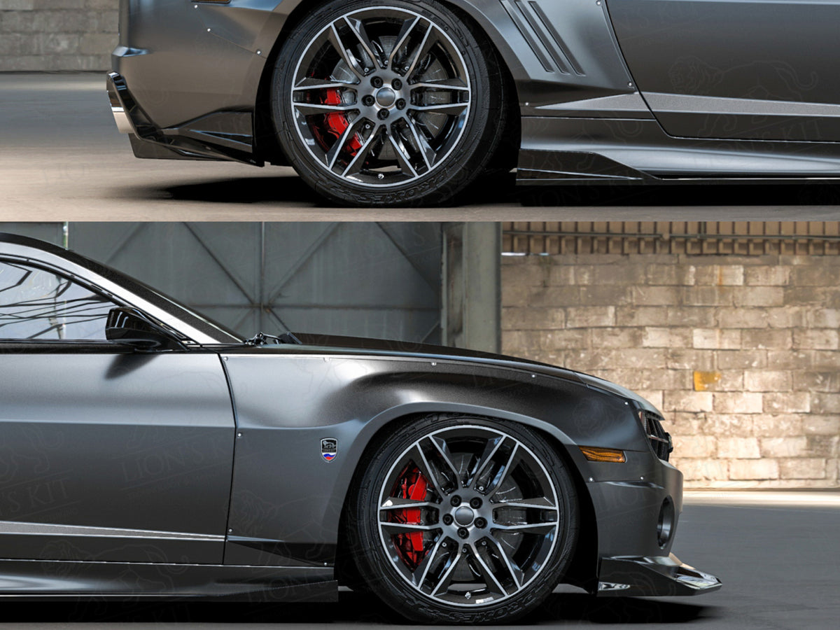 2010-15 Camaro - Side Skirts Side Splitters V1