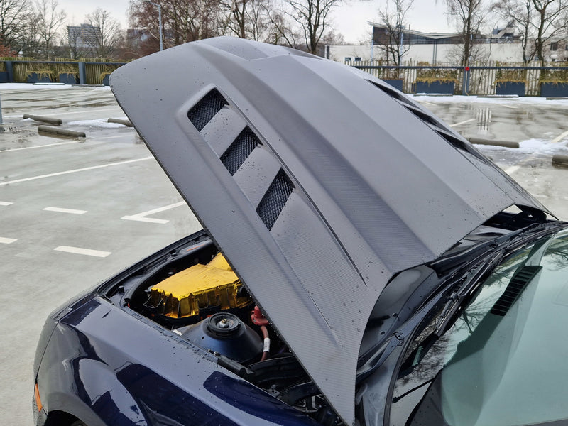 2010-15 Camaro - Terminator GT Style Hood - Carbon Fiber