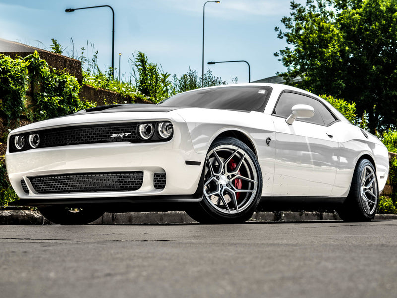 Challenger Charger - RFX11 Wheels - Gloss Black - Titanium - Bronze