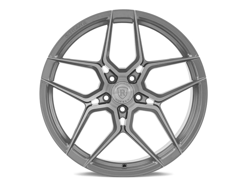 Challenger Charger - RFX11 Wheels - Gloss Black - Titanium - Bronze