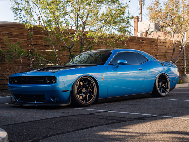 Challenger Charger - RFX11 Wheels - Gloss Black - Titanium - Bronze