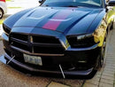 2011-14 Charger RT/SXT/SE - 2PC Front Splitter - Aluminum Composite
