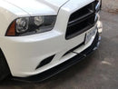2011-14 Charger RT/SXT/SE - 2PC Front Splitter - Aluminum Composite