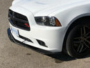 2011-14 Charger RT/SXT/SE - 2PC Front Splitter - Aluminum Composite