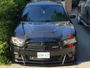 2011-14 Charger SRT/SRT8 - 2PC Front Splitter - Aluminum Composite