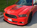 2011-14 Charger SRT/SRT8 - 2PC Front Splitter - Aluminum Composite