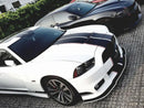 2011-14 Charger SRT/SRT8 - 2PC Front Splitter - Aluminum Composite