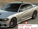 2011-23 Charger SRT - 2PC Side Splitters - Aluminum Composite