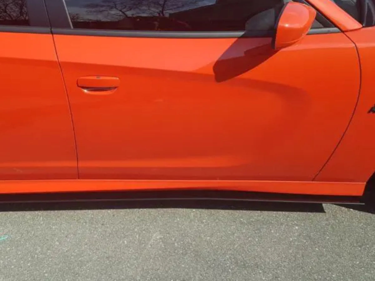 2011-23 Charger SRT - 2PC Side Splitters - Aluminum Composite