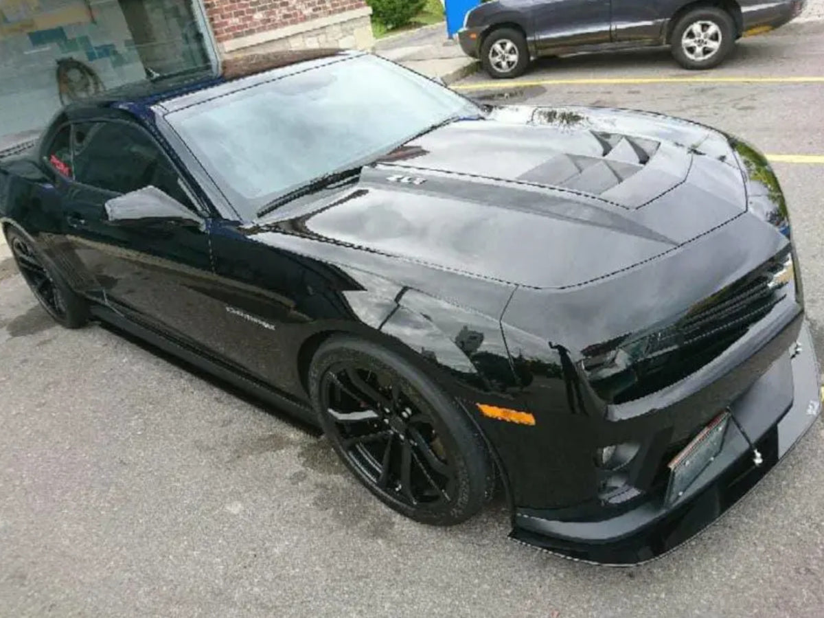 2012-15 Camaro ZL1 - 2PC Front Splitter - Aluminum Composite