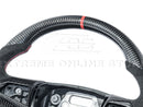 2012-15 Camaro - Steering Wheel Alcantara/Leather - Carbon Fiber