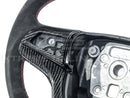 2012-15 Camaro - Steering Wheel Alcantara/Leather - Carbon Fiber