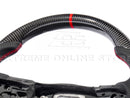 2012-15 Camaro - Steering Wheel Alcantara/Leather - Carbon Fiber