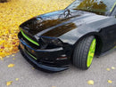 2013-14 Mustang California Special/BOSS 302 - 2PC Front Splitter - Aluminum Composite