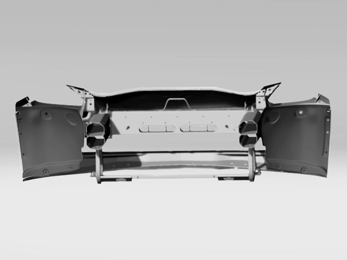 2014-19 Corvette - RevoZport Front Inner Fenders Liners Set
