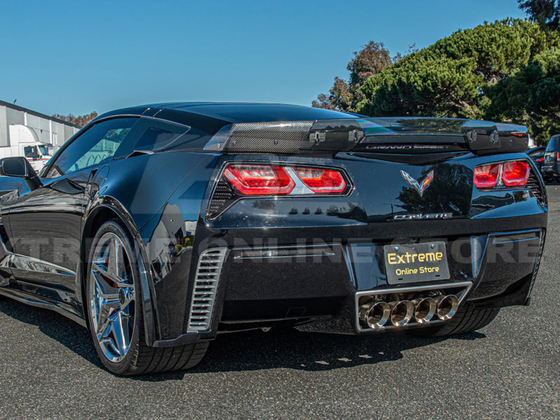 2014-19 Corvette - Stage 3 Style Wicker Bill Spoiler - Carbon Fiber
