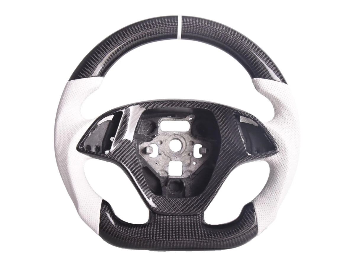 2014-19 Corvette - Steering Wheel Perforated Leather - Carbon Fiber