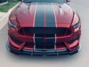 2015-17 Mustang GT350 - 2PC Front Splitter - Aluminum Composite